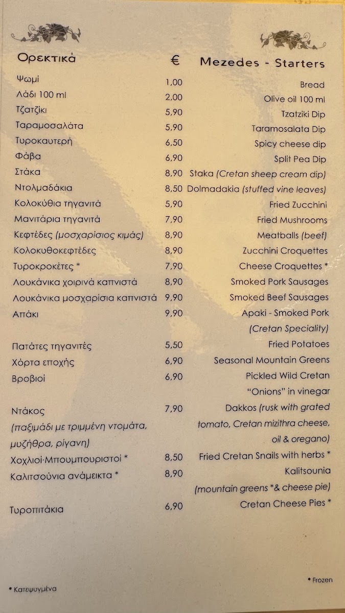 Menu To Xani Restaurant-8
